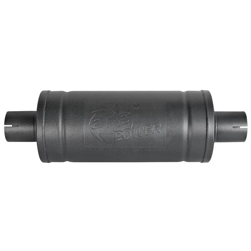 aFe MACH Force-Xp 409 Stainless Steel Muffler w/ High-Temp Metallic Black finish (49M00007-B)