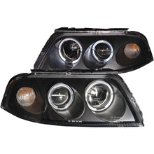 Load image into Gallery viewer, ANZO USA 2001-2005 Volkswagen Passat Projector Headlights w/ Halo Black (121357)