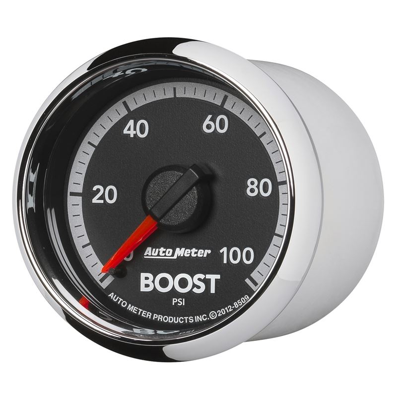 AutoMeter Gen4 Dodge Factory Match 52.4mm Mechanical 0-100 PSI Boost Gauge (8509)