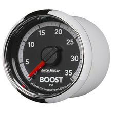 Load image into Gallery viewer, AutoMeter Gen4 Dodge Factory Match 52.4mm Mechanical 0-35 PSI Boost Gauge (8507)