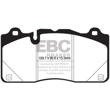 Load image into Gallery viewer, EBC Redstuff Ceramic Low Dust Brake Pads (DP33050C)