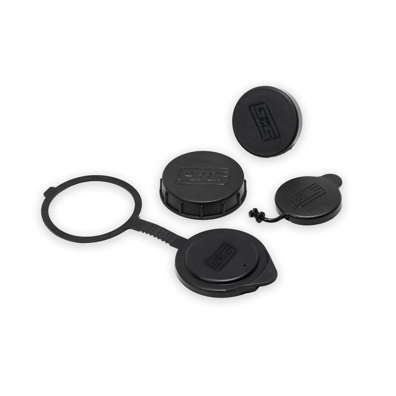 GrimmSpeed Engine Bay Dress-Up Caps - Black (113121BLK)