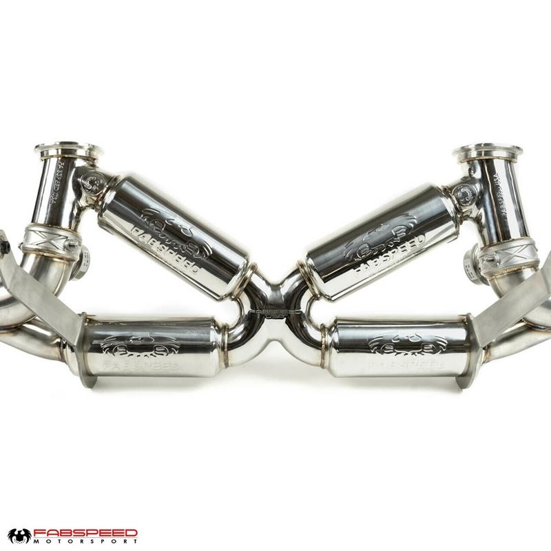 Fabspeed R8 V10 Valvetronic Supersport X-Pipe Exhaust System (09-15) (FS.AUD.R8V10.VLV)