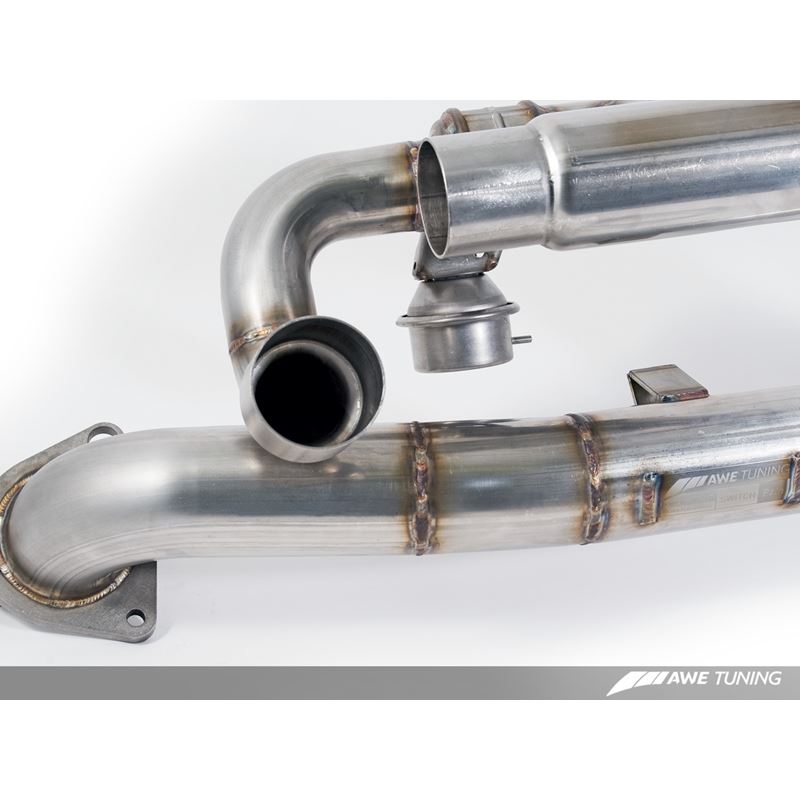 AWE SwitchPath Exhaust for Porsche 991 - Non-PSE cars - Diamond Black Tips (3025-43014)