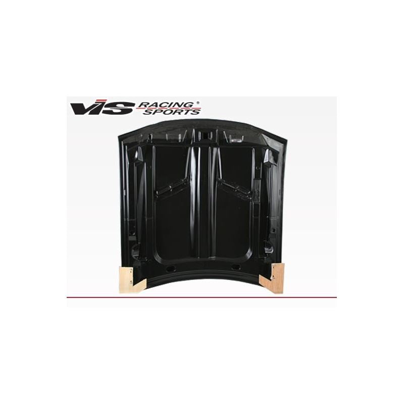 VIS Racing Stalker 2 Style Black Carbon Fiber Hood (94FDMUS2DSTK2-010C)