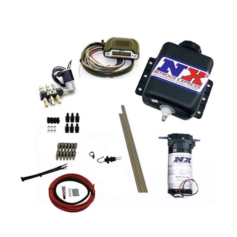 Nitrous Express Direct Port Water Injection 6 Cyl Stage 3 w/Hardlines (15131H)