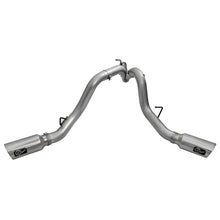 Load image into Gallery viewer, aFe Large Bore-HD 4 IN 409 Stainless Steel DPF-Back Exhaust System w/Polished Tip (49-44080-P)