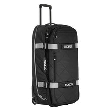 Load image into Gallery viewer, Sparco Tour Rolling Duffel Bag, Black/Silver (016437NRSI)