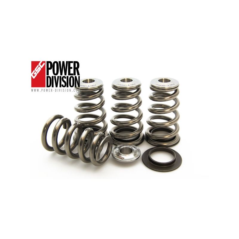 GSC Power-Division High Pressure Single Conical Valve Spring and Ti Retainer kit 4B11T (gsc5062)