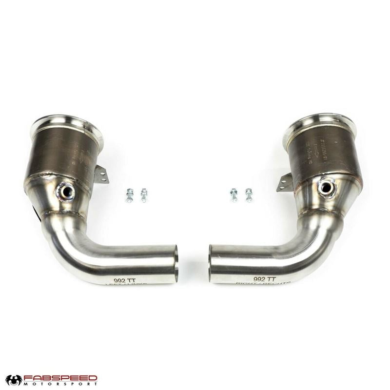 Fabspeed 992 Twin Turbo/Twin Turbo S Sport Catalytic Converters (21+) (FS.POR.992T.SC)