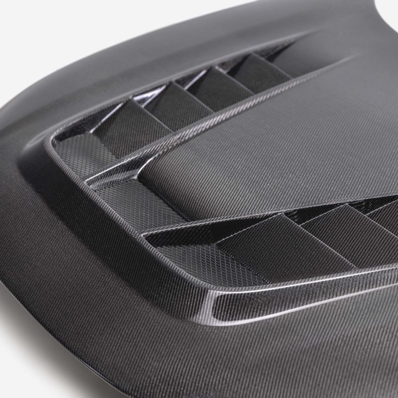 Seibon TV-Styler Double Side Carbon Fiber Hood for 2023 Honda Civic Type R (HD23HDCVR-TV-DS)