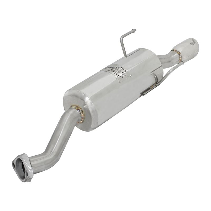 Takeda 2in 304 Stainless Steel Axle-Back Exhaust w/Polished Tip (49-36611)