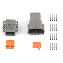 Load image into Gallery viewer, Haltech Plug and Pins Only - Matching Set of Deutsch DTM-8 Connectors (7.5 Amp) (HT-031016)