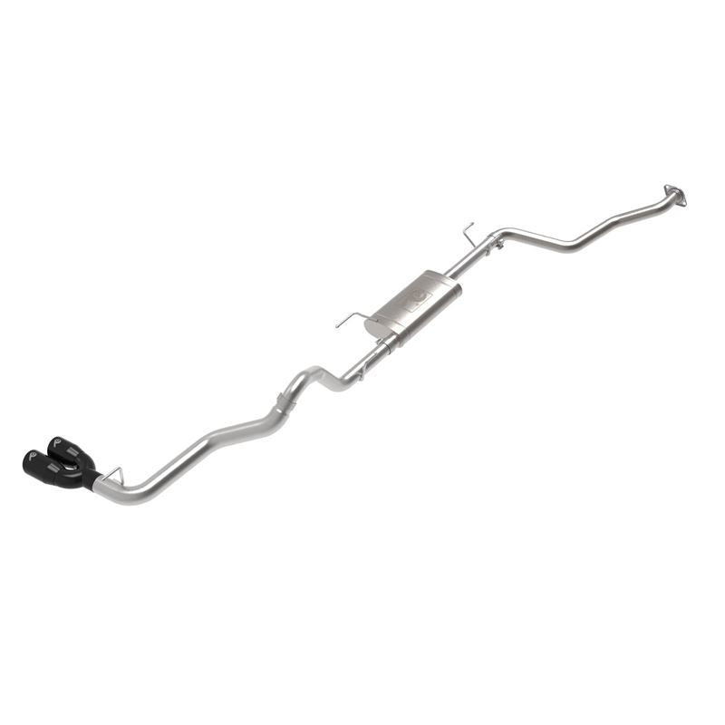 aFe Power Vulcan Series 2.5-3in 304 SS Steel Cat-Back Exhaust w/Black Tips for 2024 Toyota Tacoma L4 2.4L (49-36074-B)