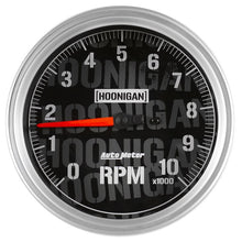 Load image into Gallery viewer, AutoMeter Hoonigan 5in 10K RPM Full Electronic Tachometer Gauge (4498-09000)