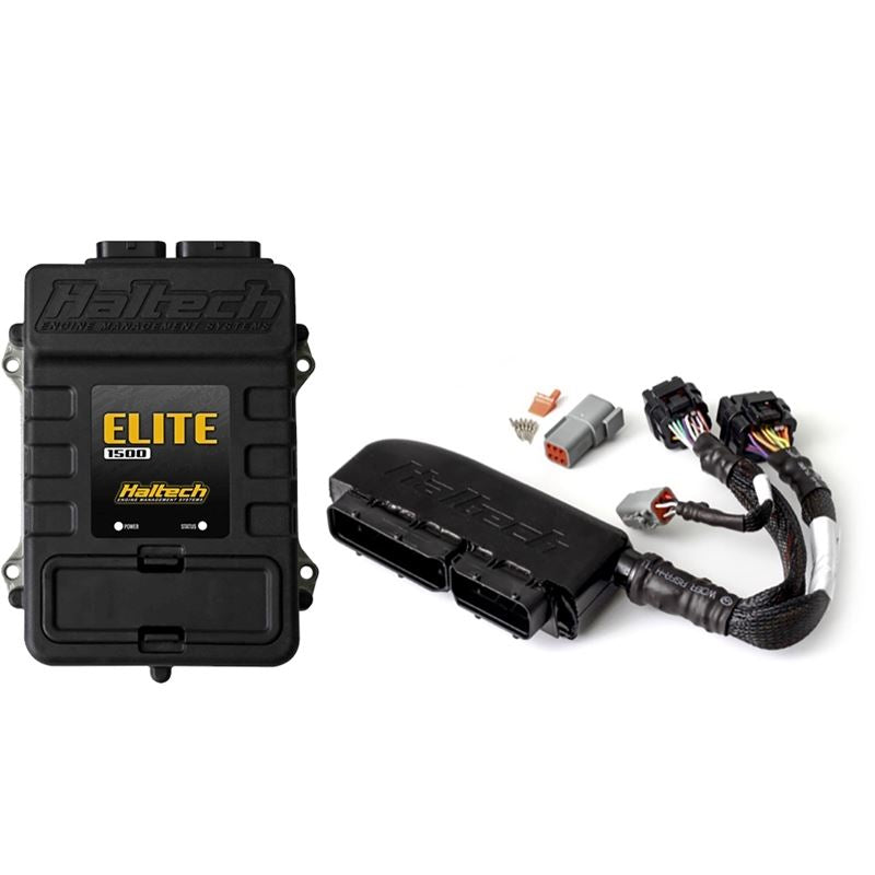 Haltech Elite 1500 Plug PnP Adapt Harn ECU Kit - VW/Audi 1.8T AWP (HT-150970)