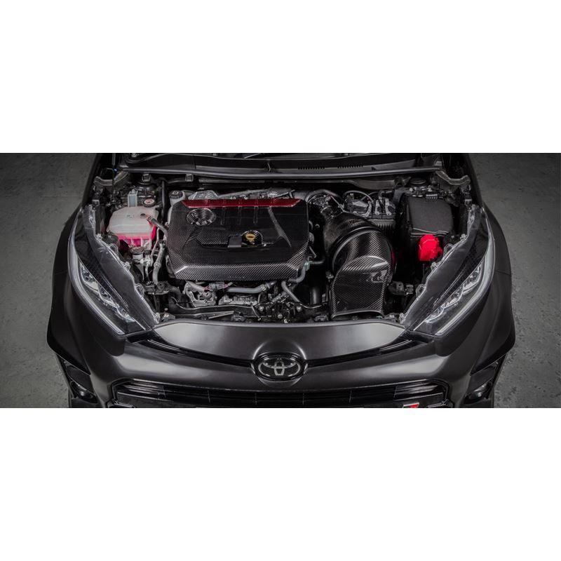 Eventuri Toyota GR Yaris Black Carbon Engine Cover - Gloss (EVE-GR4-CF-ENG)