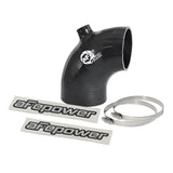 aFe Cold Air Intake System (3-1/8 IN ID to 2-3/4 IN ID x 90 Deg.) Elbow w/ Port(59-00106)