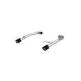 MBRP Exhaust 2 1/2in. Axle Back Kit T304 with Carbon Fiber Tips (S72763CF)