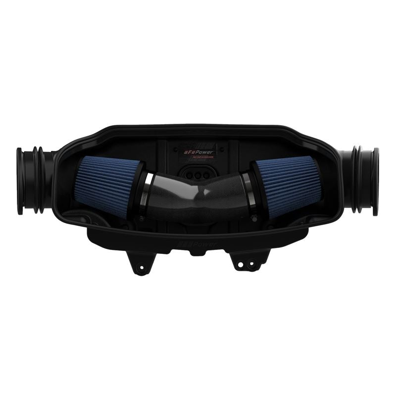 aFe Track Series Stage-2 Carbon Fiber Intake System w/ Pro 5R Media (C8) 2020 V8-6.2L (57-10013R)
