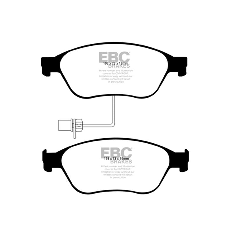 EBC Redstuff Ceramic Low Dust Brake Pads (DP31535C)