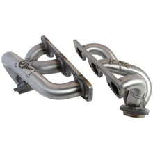 Load image into Gallery viewer, aFe Twisted Steel 409 Stainless Steel Shorty Header (48-48023)