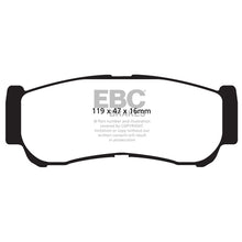 Load image into Gallery viewer, EBC Yellowstuff Street And Track Brake Pads (DP41982R)