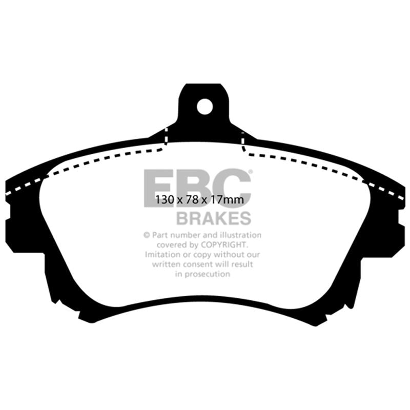 EBC Ultimax OEM Replacement Brake Pads (UD837)