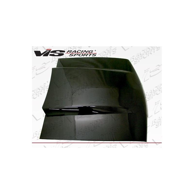 VIS Racing Cowl Induction Style Black Carbon Fiber Hood (87FDMUS2DCI-010C)