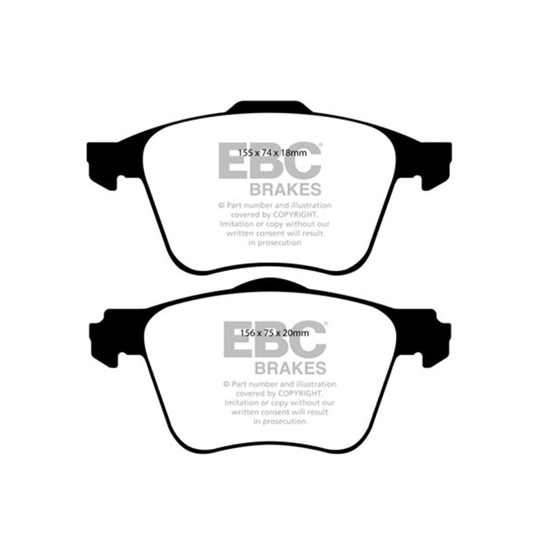 EBC Redstuff Ceramic Low Dust Brake Pads (DP31914C)