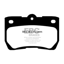 Load image into Gallery viewer, EBC Redstuff Ceramic Low Dust Brake Pads (DP31586C)