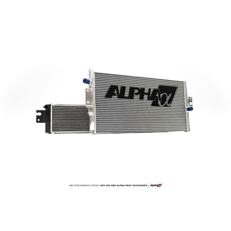 AMS Performance INFINITI Q50/Q60 Red ALPHA Heat Exchanger (ALP.28.02.0002-2)