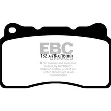 Load image into Gallery viewer, EBC Yellowstuff Street And Track Brake Pads (DP42093R)