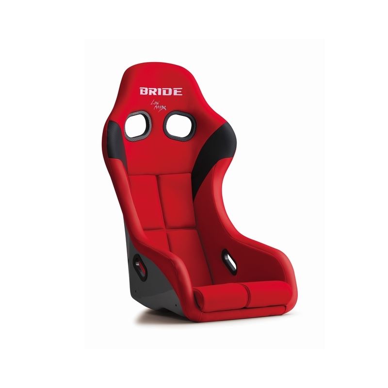 Bride ZETA IV Bucket Seat, Red, FRP (HA1BSF)