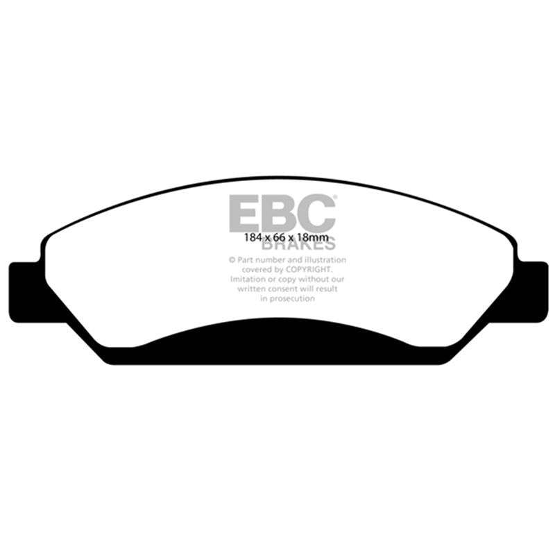 EBC Yellowstuff Street And Track Brake Pads (DP41742R)