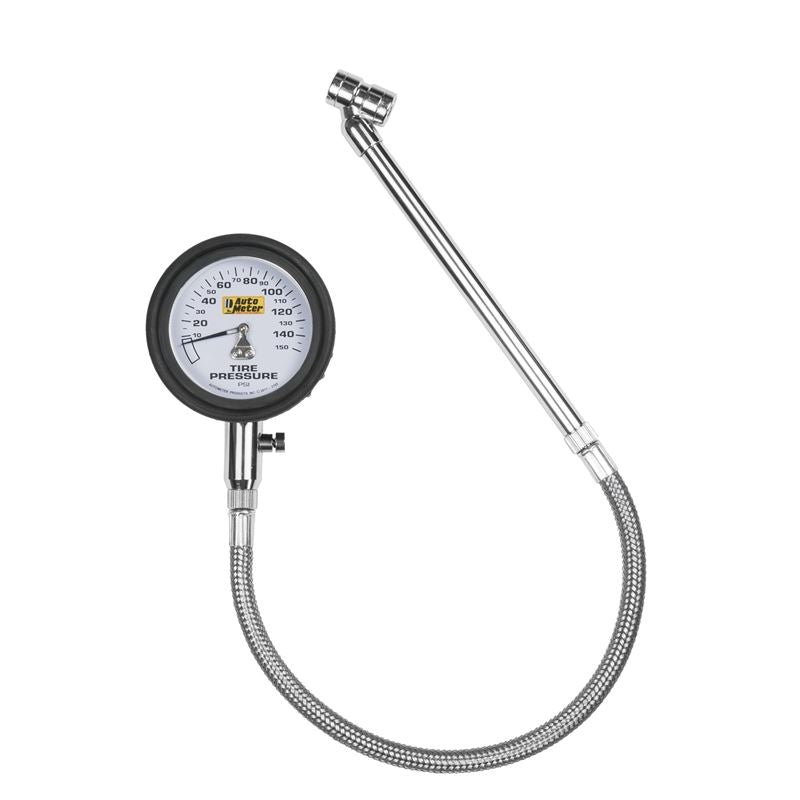 AutoMeter 150 PSI Analog Tire Pressure Gauge (2165)