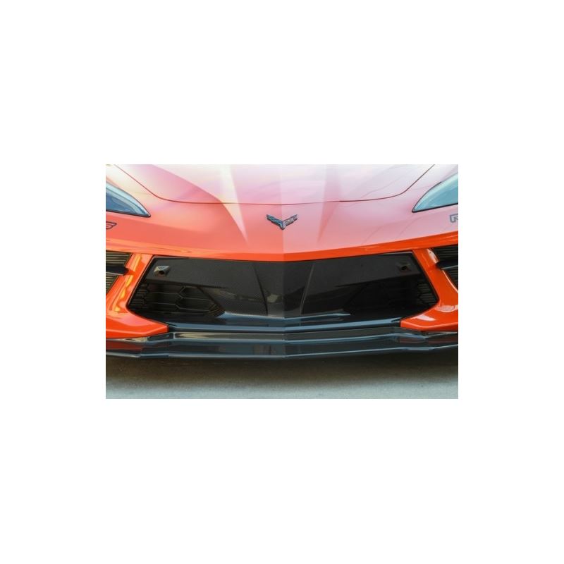 APR Performance Carbon Fiber Front Bumper Center Bezel for 2020-2022 Chevrolet Corvette(CBX-C8CBEZEL)