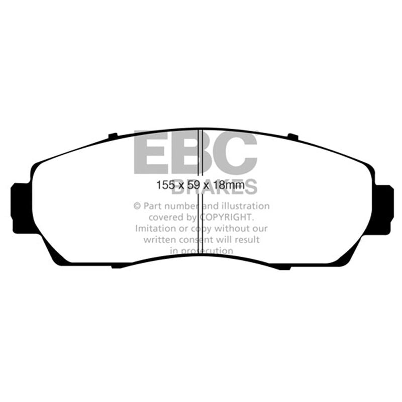 EBC Greenstuff 2000 Series Sport Brake Pads (DP21743)