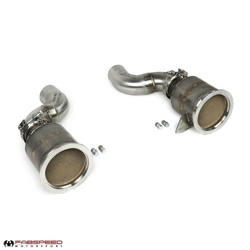 Fabspeed 992 Twin Turbo/Twin Turbo S Sport Catalytic Converters (21+) (FS.POR.992T.SCGT2C)