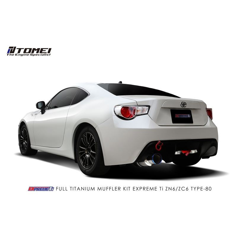 FULL TITANIUM MUFFLER KIT EXPREME Ti ZN6/ZC6 TYPE-80 (TB6090-SB03C)