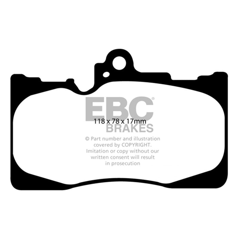 EBC Greenstuff 2000 Series Sport Brake Pads (DP21589)