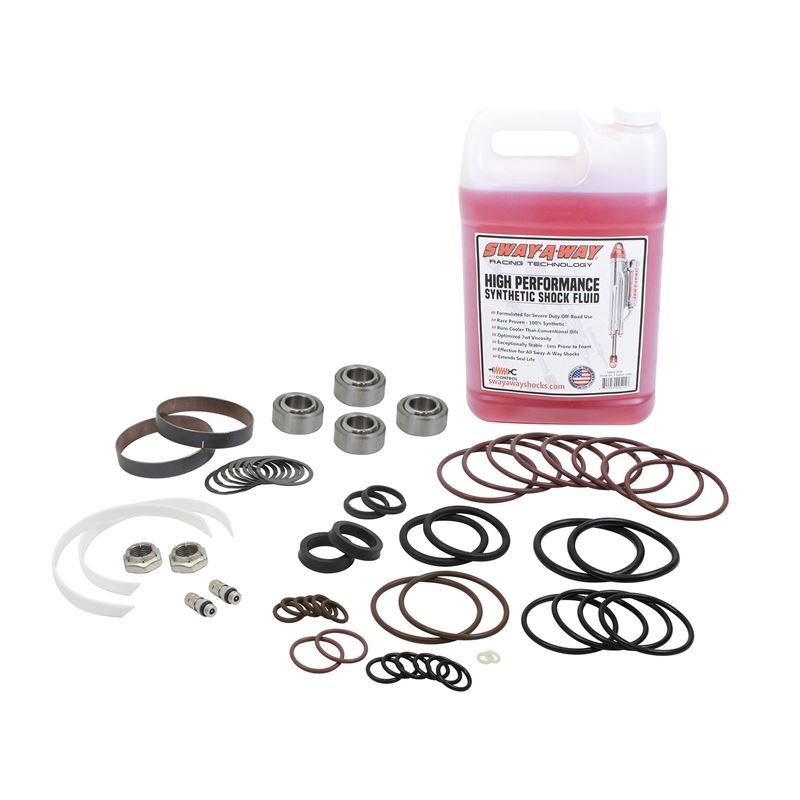 aFe Sway-A-Way Master Rebuild Kit for 3.0 Shock w/ 1in Shaft - Gen 1 (50100-SP01)
