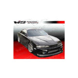 VIS Racing Invader Style Black Carbon Fiber Hood (99NSS152DVS-010C)