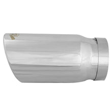 Load image into Gallery viewer, aFe MACH Force-Xp 304 Stainless Steel Clamp-on Exhaust Tip Polished (49T50604-P12)