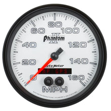 Load image into Gallery viewer, AutoMeter Phantom II 5in 0-140MPH In-Dash Electronic GPS Programmable Speedometer (7581)