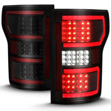 Load image into Gallery viewer, ANZO USA Tail Light Assembly, LED, Clear Lens, Black Housing, Red Light Bar, w/Sequential, (311314)