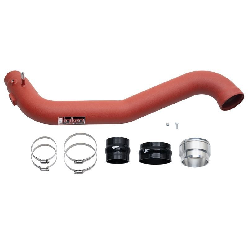 Injen Aluminum Intercooler Piping Kit for 15-20 Ford F150 2.7L V6 (tt) - Wrinkle Red (SES9014ICPCWR)