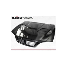 Load image into Gallery viewer, VIS Racing GTR Style Black Carbon Fiber Hood (02BME464DGTR-010C)