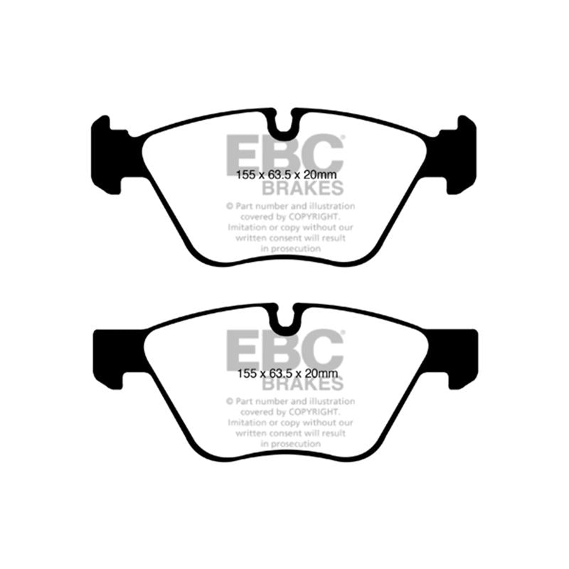 EBC Yellowstuff Street And Track Brake Pads (DP41600R)