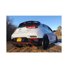 Load image into Gallery viewer, Rally Armor Red Mud Flap/Black Logo for 2019-2020 Hyundai Veloster N (MF57-UR-RD/BLK)